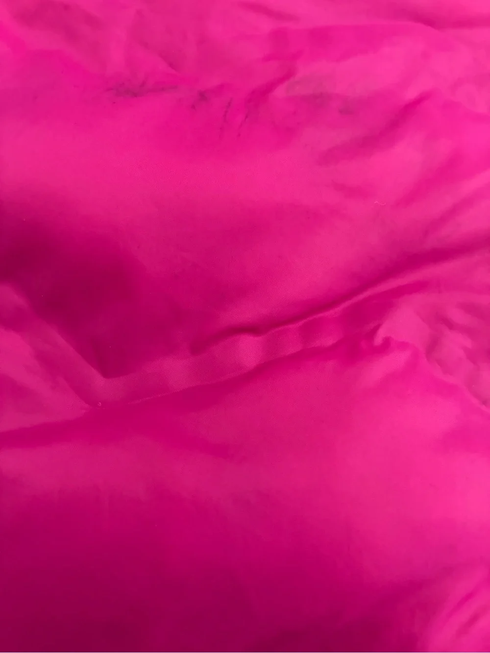 Women’s Time & Tru Lightweight Hooded Puffer Jacket - Bright Pink